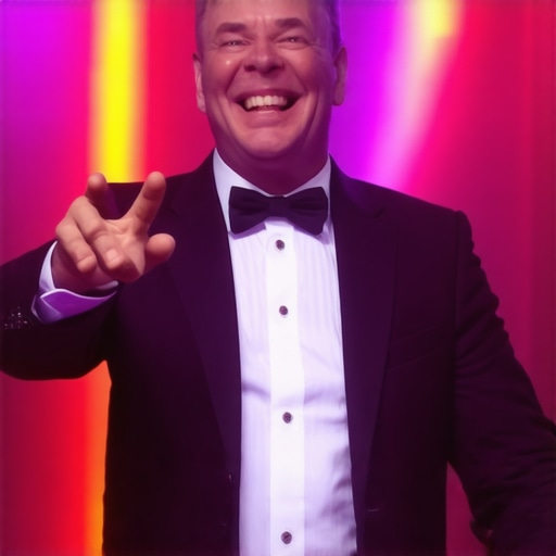 Professional magician captivating corporate audience with illusions