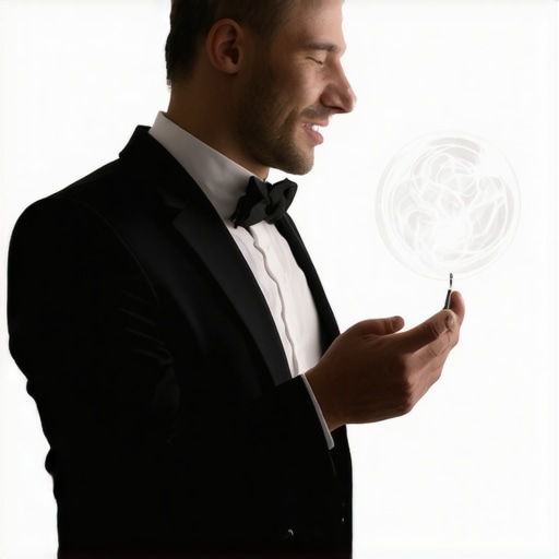 Magician engaging audience with interactive magic at a corporate event.