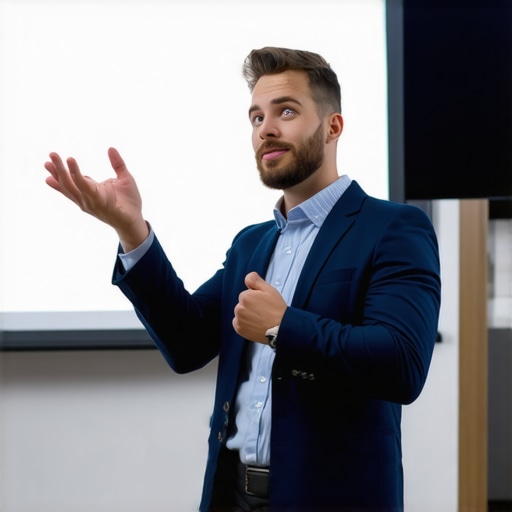 A professional magician captivating executives with a magic trick during a high-stakes meeting.
